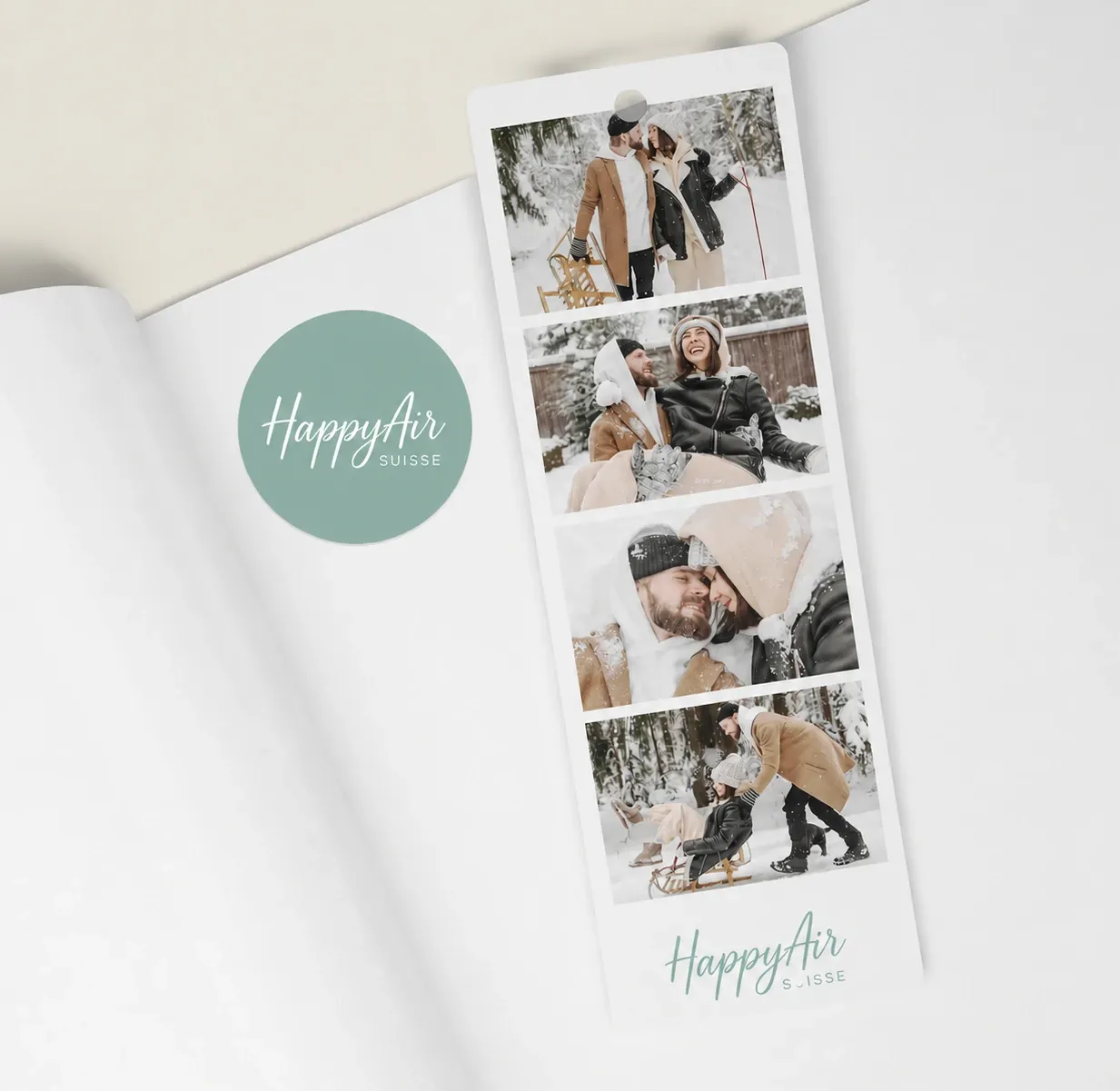 Cadre personnalisée au format marque-page (5x15cm)