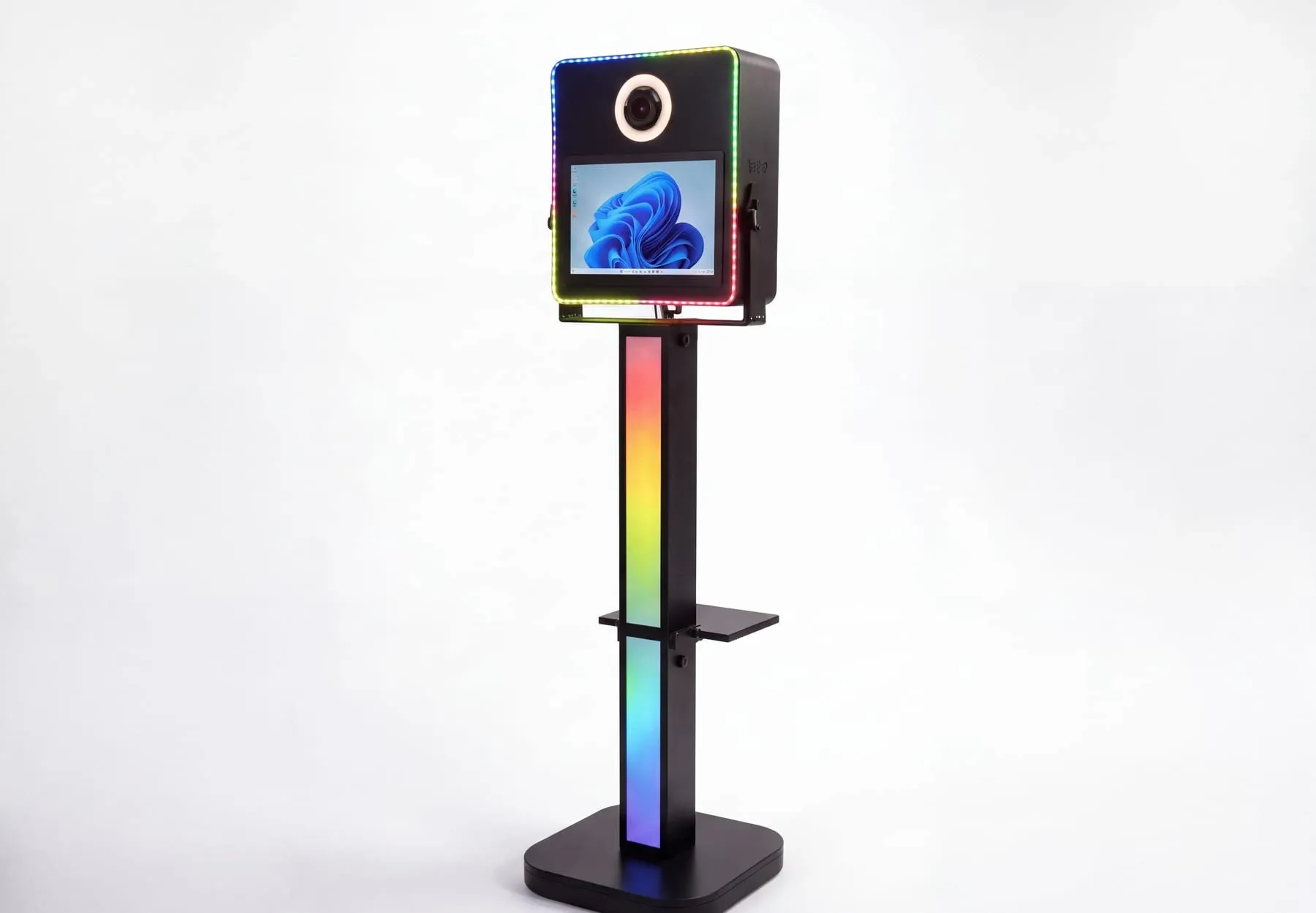 Photobooth LED Noir - Option 400 tirages