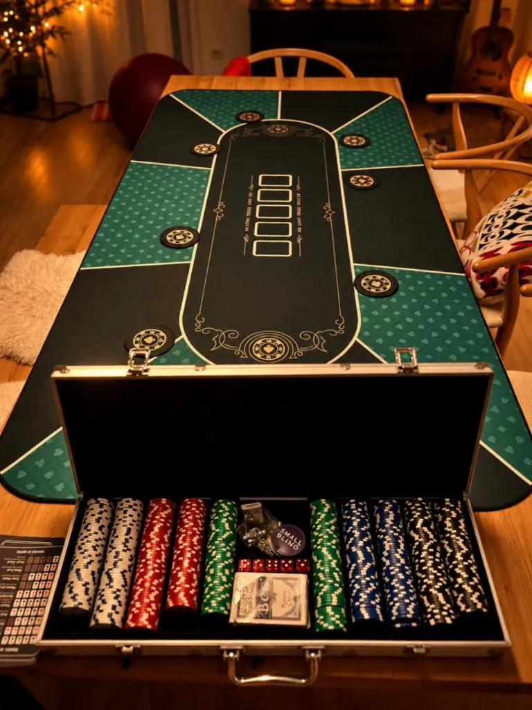 Tapis et Malette de Poker